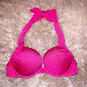 VS Push-Up Hot Pink Bikini Top👙